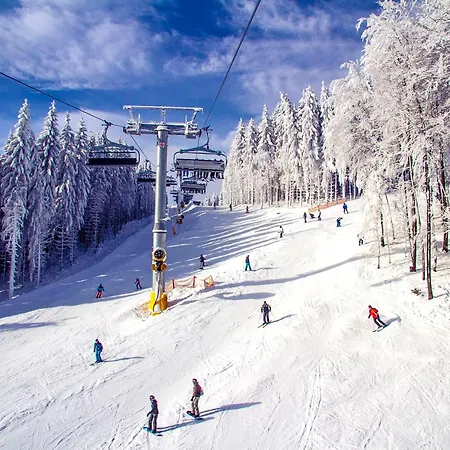 아파트 Welcome In - 4-s Mit Balkon, Direkt An Der Skipiste Und Am Bikepark